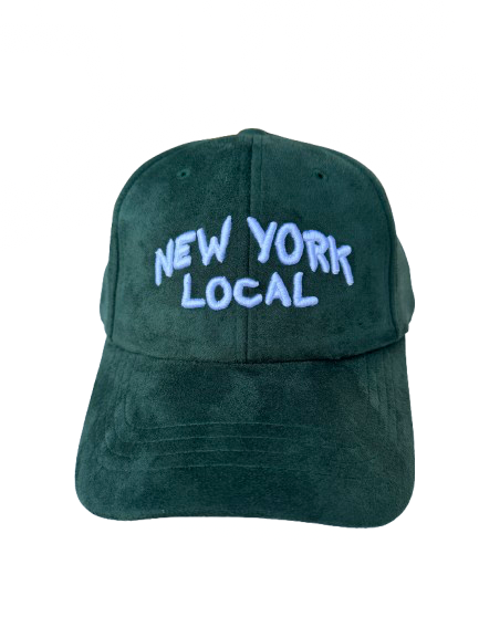 22NJ New York Local Green Suede Cap