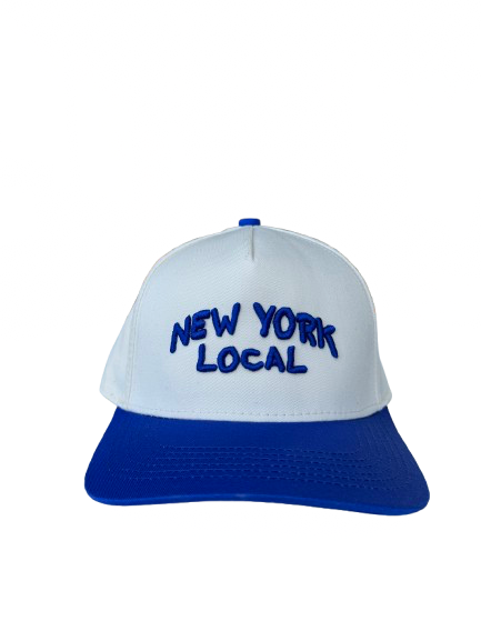 22NJ New York Local Navy Blue Premium Cotton Cap