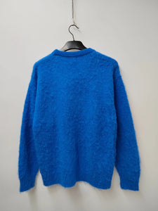 22NJ New York Local Blue Unisex Mohair Sweater