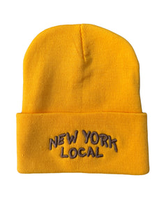 Yellow New York Local Beanie