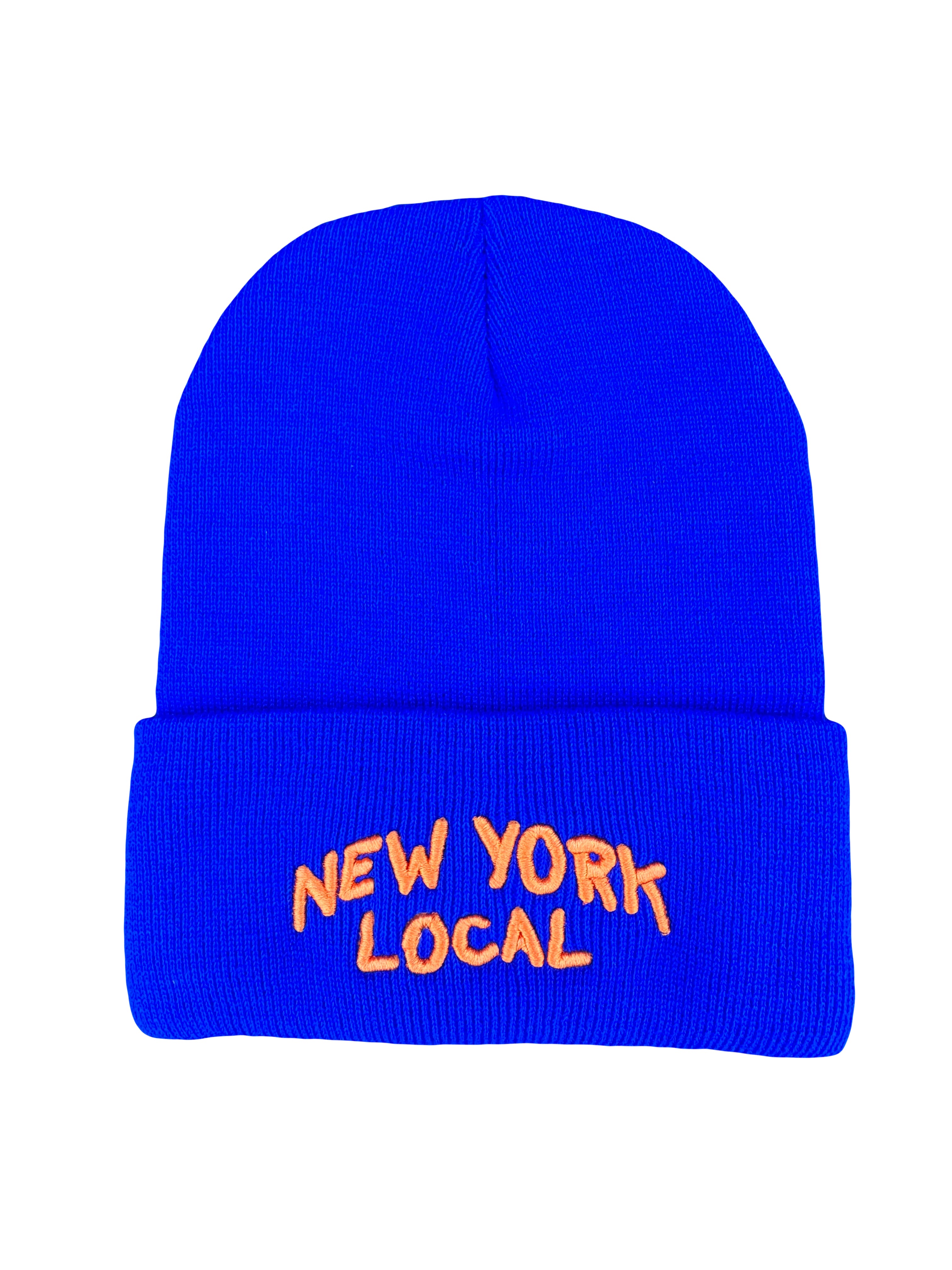 Navy Blue New York Local Beanie